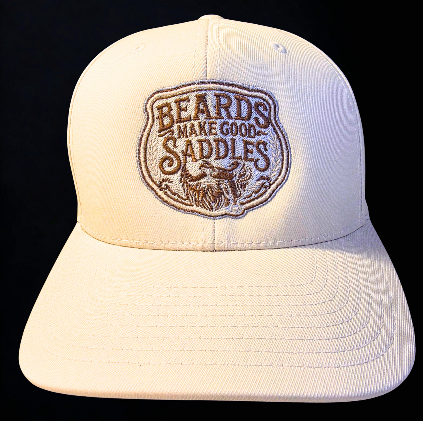 Beards make good saddles
